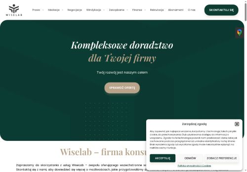 WISELAB LEGAL & TAX SPÓŁKA Z OGRANICZONĄ ODPOWIEDZIALNOŚCIĄ